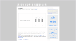 Desktop Screenshot of mevrouwgerritsen.nl