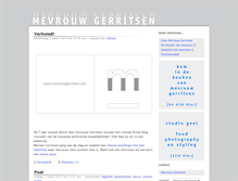 Tablet Screenshot of mevrouwgerritsen.nl